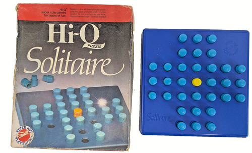 Vintage 1984 solitaire - vintage, hi-q