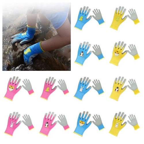 Garden work gloves children - work,