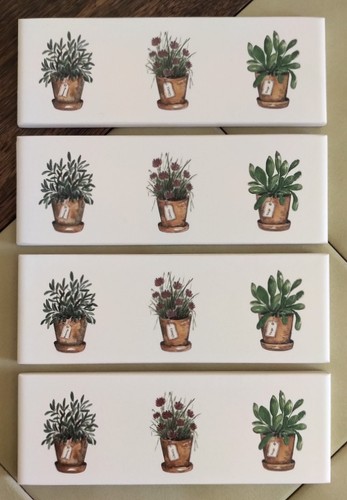 Lot white field - pieces),