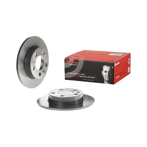 Brake disc rear fits audi - rear,