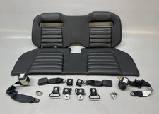 GENUINE LOTUS EVORA 2+2 TOURING REAR BLACK LEATHER SEATS BENCH CONVERSION ev1