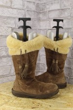 BROWN NUBUCK & SHEEPSKIN UGG
