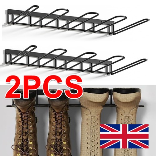 Welly boot rack wall mounted - wall,