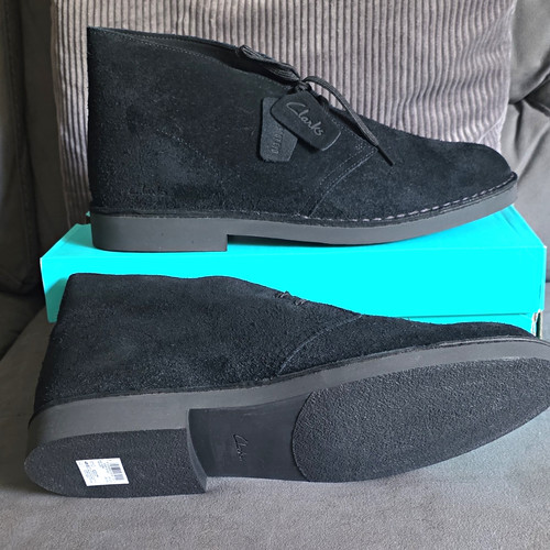 Clarks desert evo black - bt,