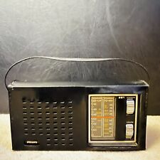 Vintage 1970’s Phillips 221 Radio with Original Case
