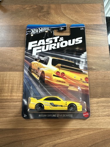 Hot wheels fast and furious - hot,