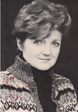 Julia McKenzie autograph hand signed photograph Miss Marple Agatha Christie