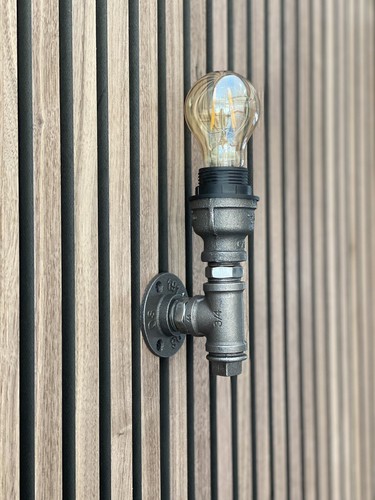 Industrial rustic pipe - industrial, light