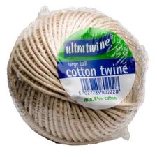 Ultratwine Large Ball Cotton Twine String crafting  x 2 balls