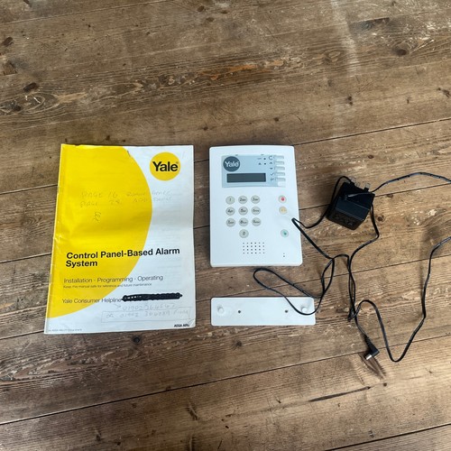 Yale hsa alarm system - yale, control