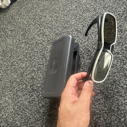Glasses with case - with,