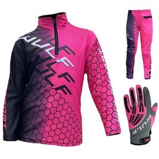 Wulfsport Cub Connect Trials Kit Off Road Green Laning MX Youth Kids Pink