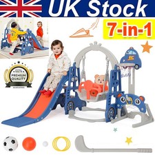 7in1 Kids Swing Slide Climber