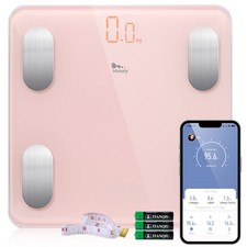 Pink Digital Bathroom Scales