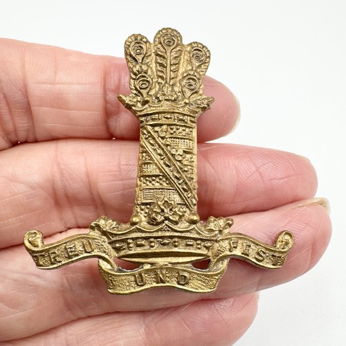 Genuine 11th hussars cap - cap, badge