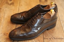 Prada Brown Leather Brogue