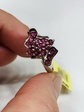 TJC silver,rhodolites and