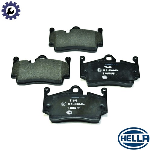 Brake pad set disc - brake,