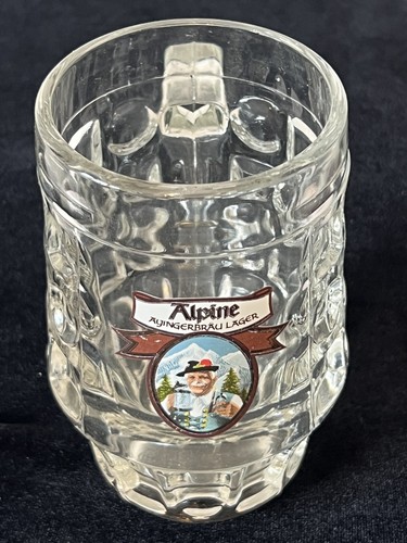 Ayingerbrau alpine lager glass - alpine,