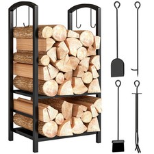 Outsunny Firewood Rack Log