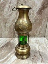 Antiques Brass Lamp Anchor Oil