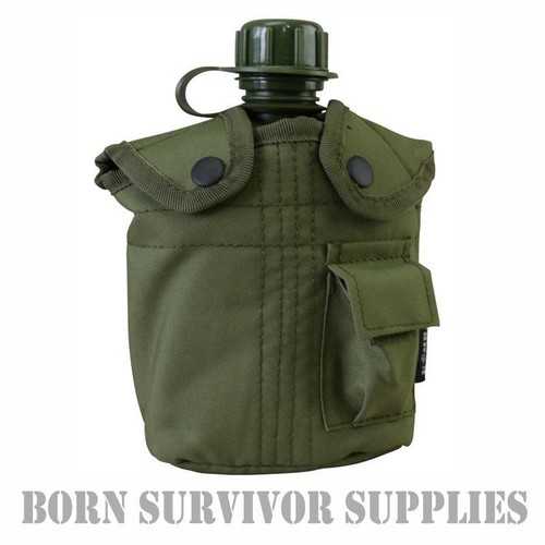 Army water bottle canteen - army, 1l