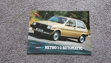 AUSTIN METRO AUTOMATIC SALES