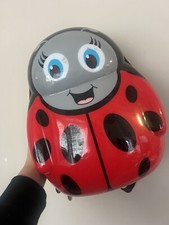 Skyflite Kidz Ladybird Backpack With Hard Case And Handles