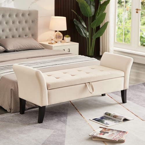 Storage bench upholstered - bench,