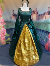 Elizabethan fancy dress costume gable hood Anne Boleyn theatre plays drama QUEEN