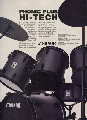 1985 print sonor phonic - 1985,