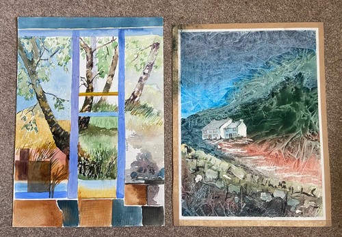 Sketches trees landscape - sketches,
