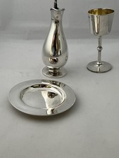 Silver Travelling Communion Set Hallmark Martin Hall & Co Sheffield c1881