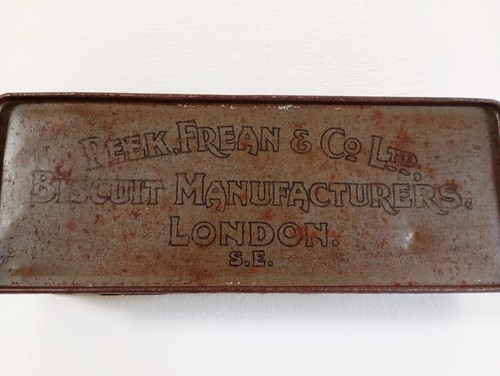The oldest tin - box, frean