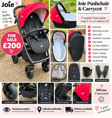 Pushchair strollers from birth - pushchair,