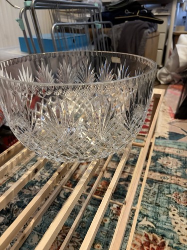 Large hand cut lead - lead, crystal