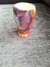 VTG Old Court Ware Lusterware Handpainted Vase 3" England