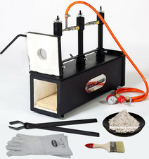 DFPROF3+2D GAS PROPANE FORGE Furnace Burner Knife Making Blacksmith Farrier UK