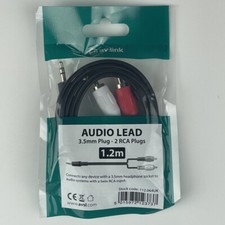 3.5mm STEREO Jack Plug to 2 x