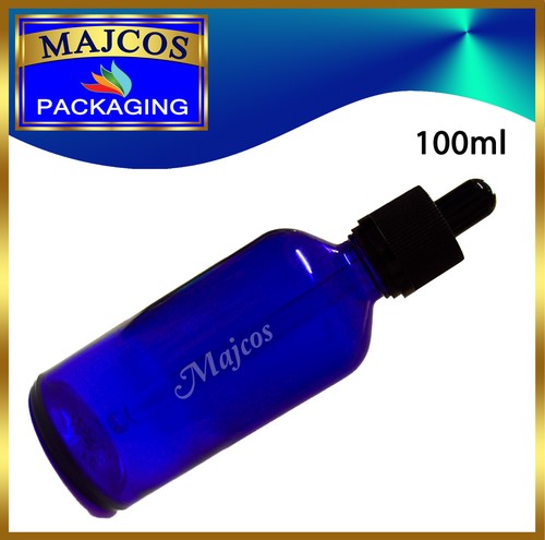 100ml empty blue - 100ml, bottles