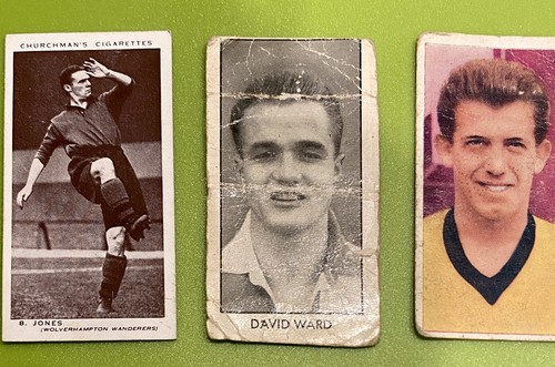 Assorted vintage football - 3x,