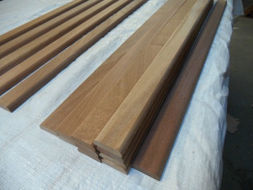 Hardwood garden bench - hardwood,
