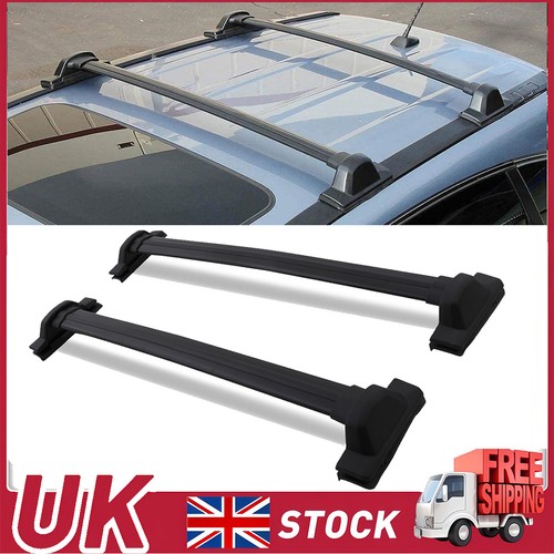 Black roof cross bars full - black,