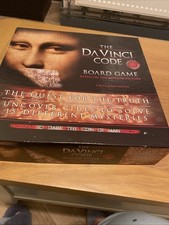 ? The Davinci Code Board Game 2006 17+ solve 15 mysteries complete