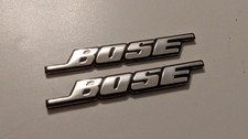 2x Bose 3D Metal Badge Logo