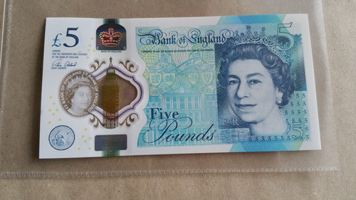 Five pound note ak47 - pound, 125078