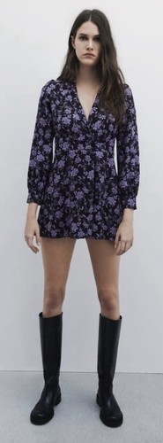 Zara black and purple - zara,