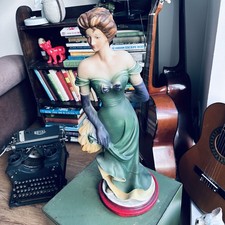 Large art deco lady - art,
