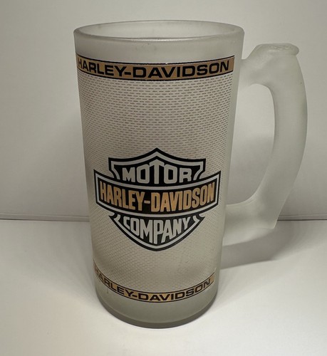 Harley davidson frosted beer - frosted,