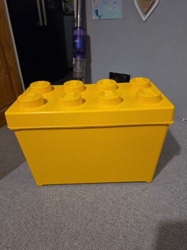 Lego stud yellow storage - lego, 8
